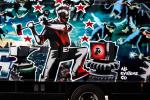 Volvo FL6 Turbo Zone Truck Art Car by Banksy 1988 года